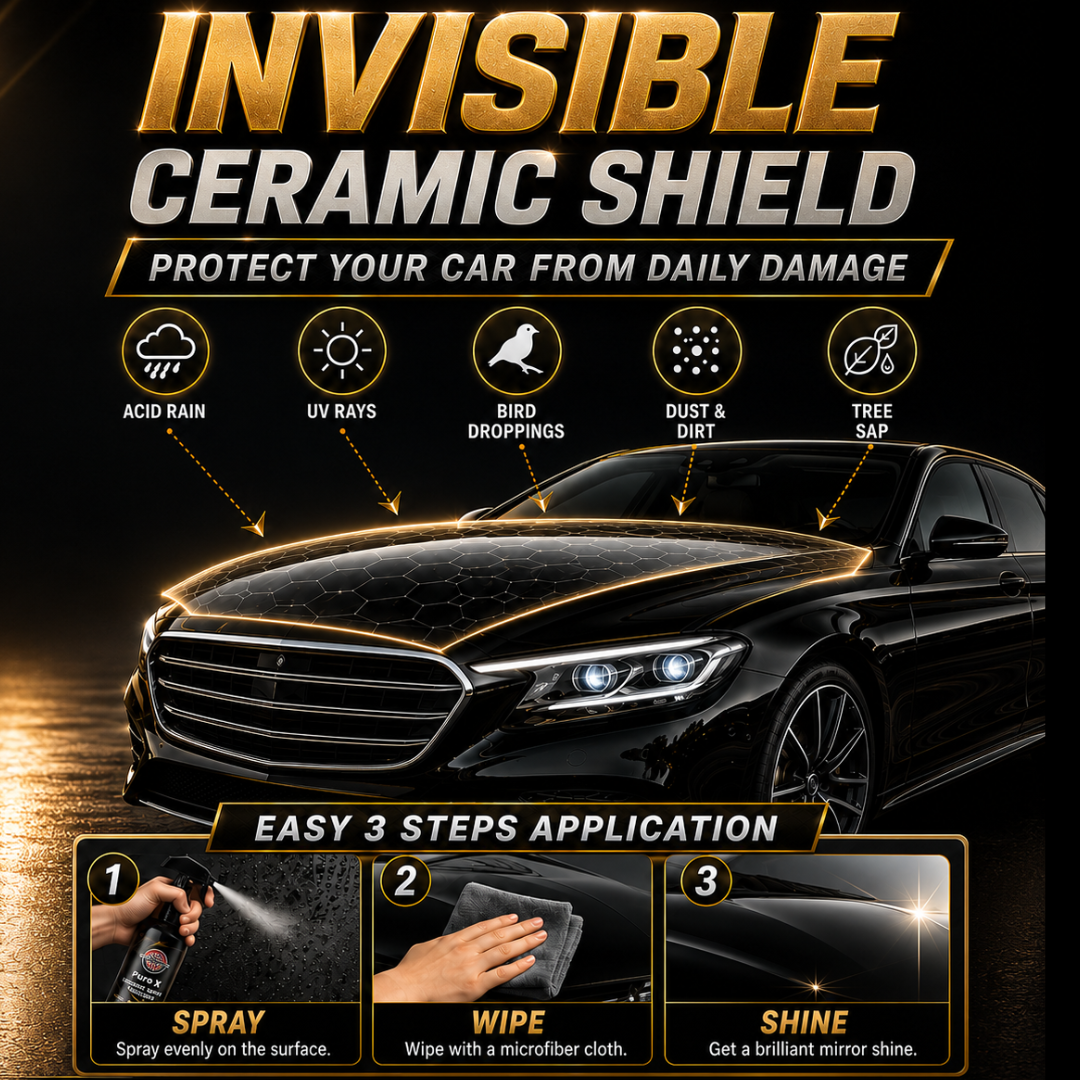 Ultimate Ceramic Coating Spray + FREE 340 GSM Microfibre Cloth