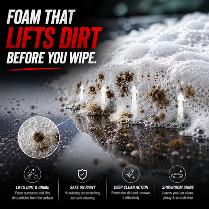 THE MEGA FOAM SHAMPOO + CHENILLE MIT COMBO