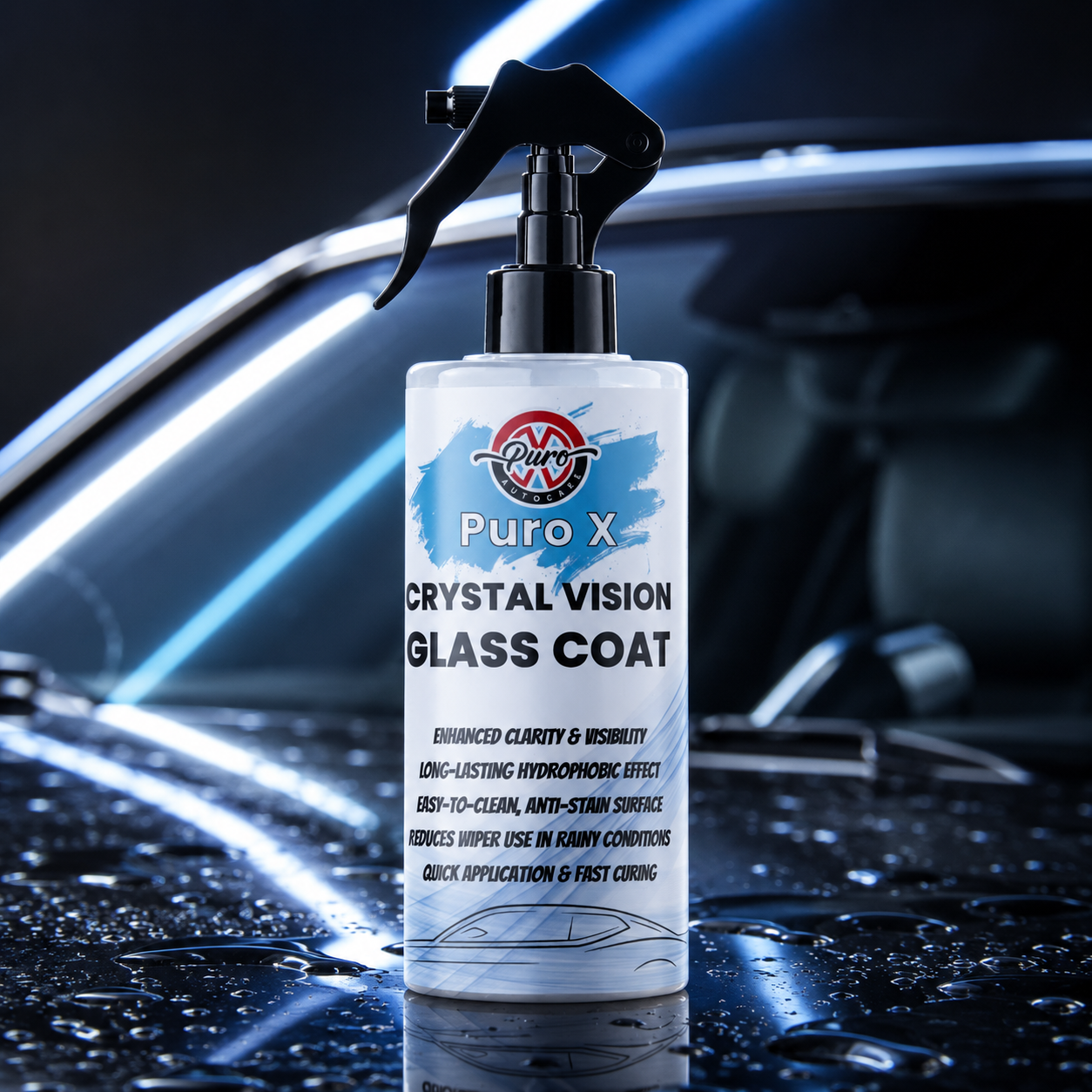 Ultra Crystal Clear Vision Glass Coat -