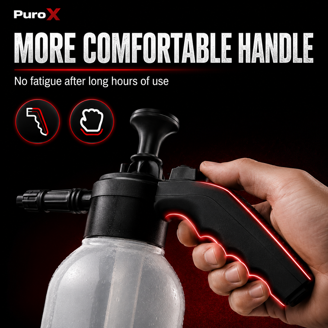 Puro X – Wash Combo (Sprayer + Shampoo) FREE 340GSM Microfibre Cloth