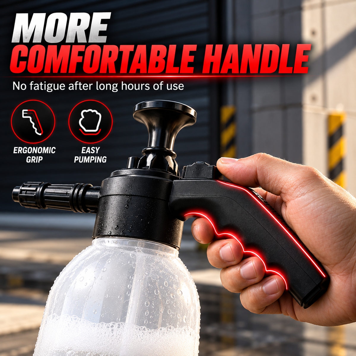 Wash Combo (Sprayer + Shampoo) FREE 340GSM Microfibre Cloth