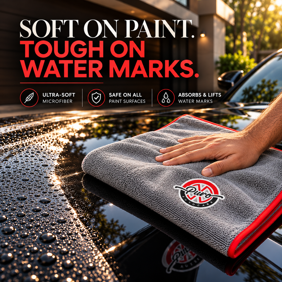Ultra Thick Premium 600 GSM Microfiber Drying Towel  (90 * 60 CM)