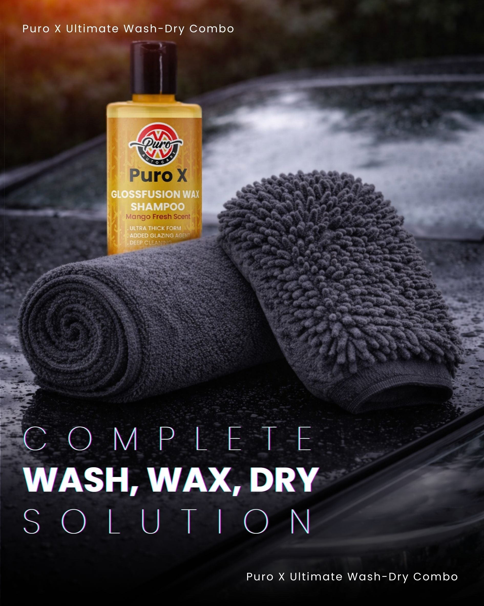 Puro X Wash & Dry Care Combo