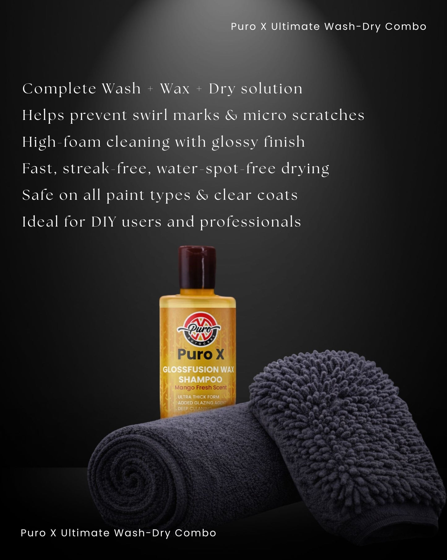 Puro X Wash & Dry Care Combo