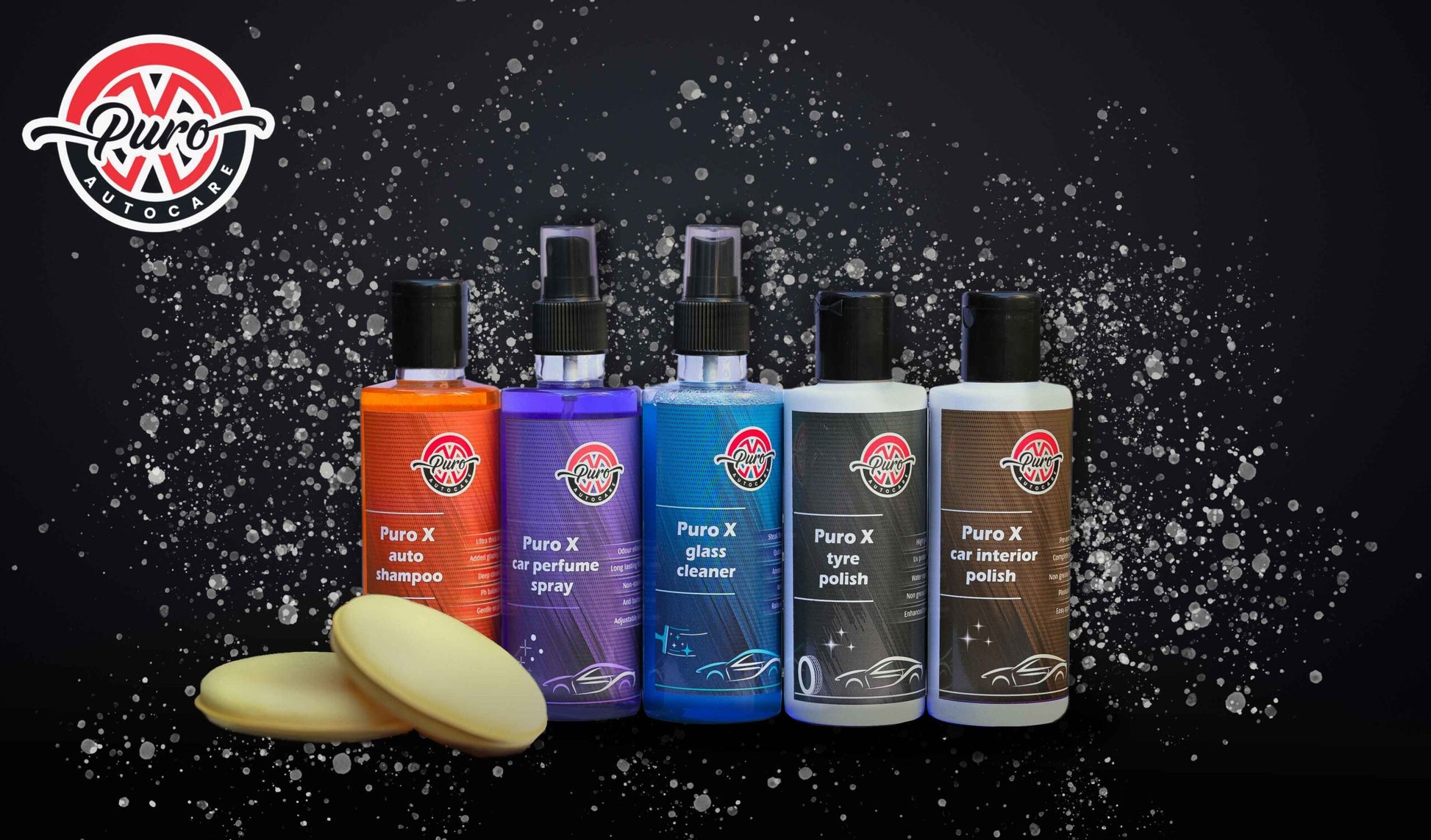 Puro X car care kit (7pcs)
