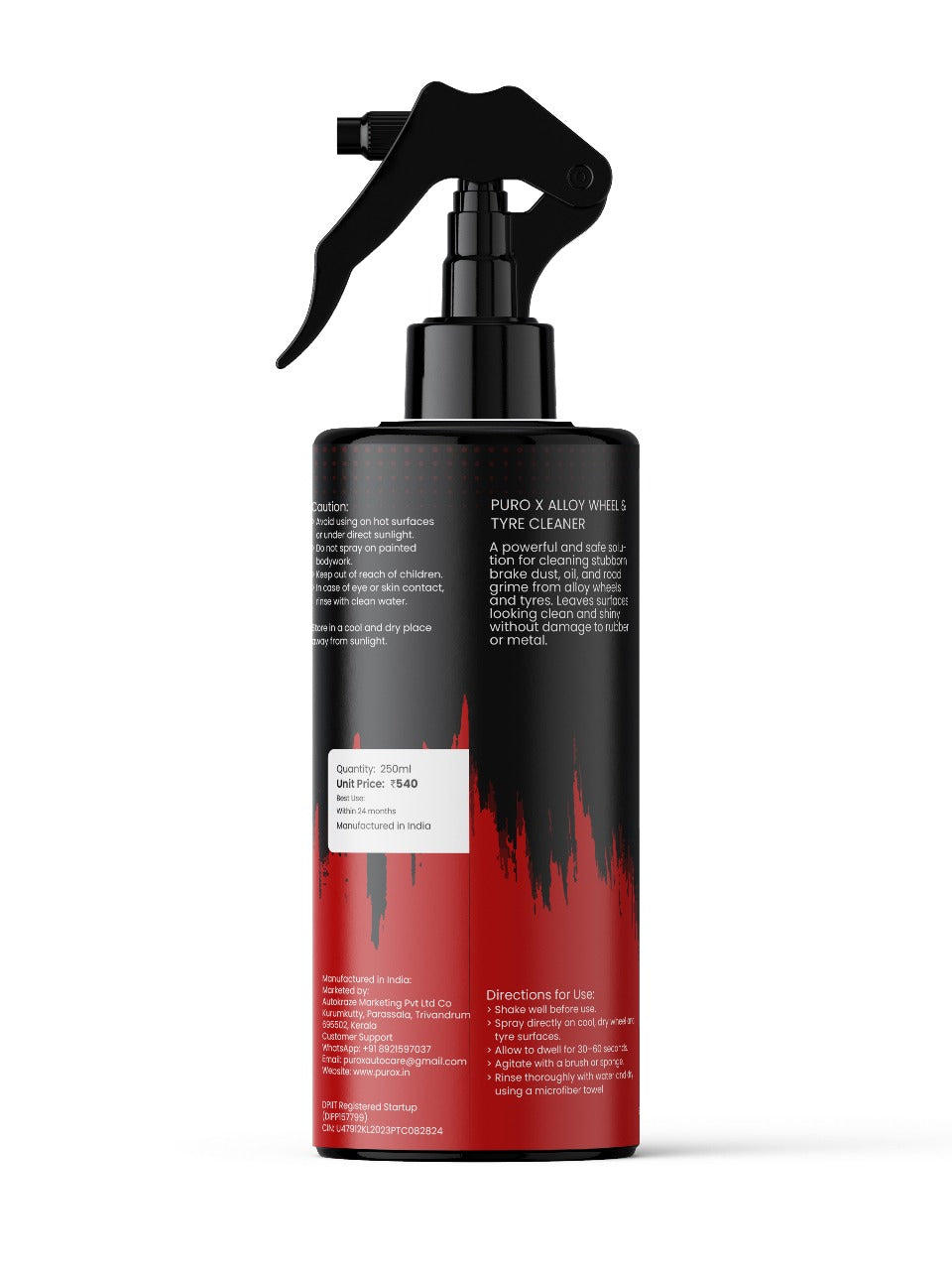 Puro X Alloy Wheel & Tyre Cleaner
