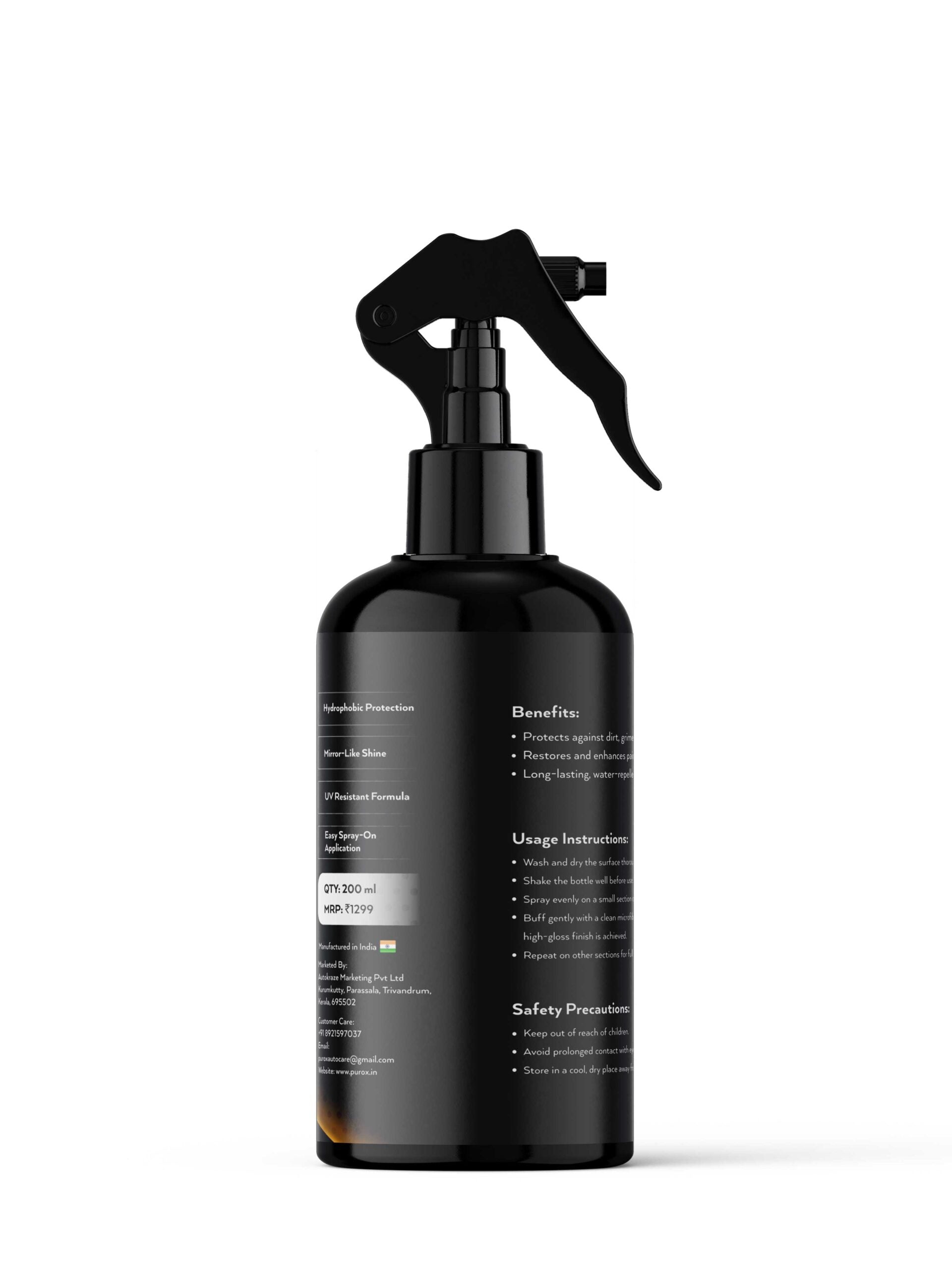 Puro X Ceramic spray coating (300ml)
