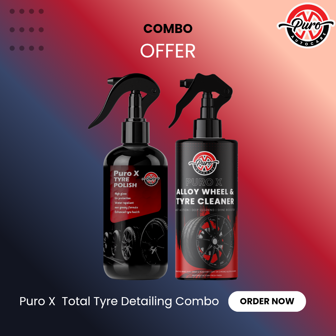 Puro X Total Tyre Detailing Combo