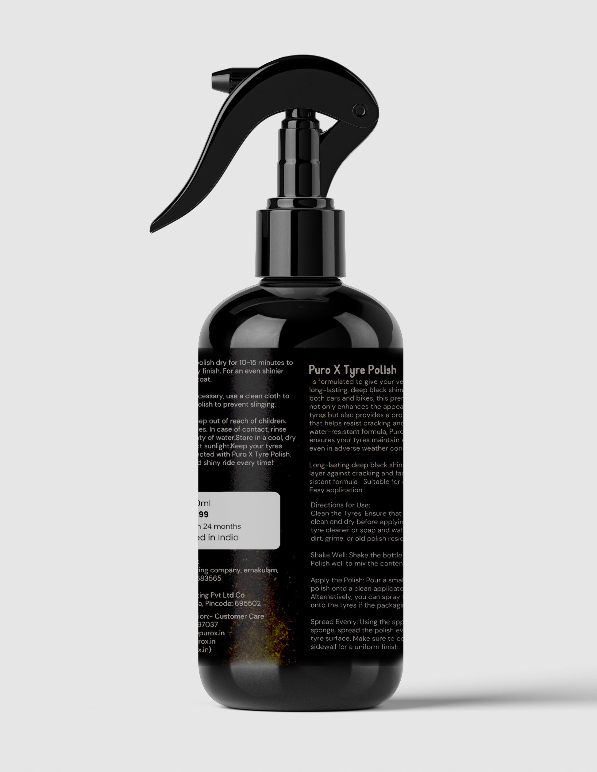Puro X Tyre Polish - 300ml